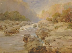 Rock Creek non modificato, 1910 circa da William Henry Holmes