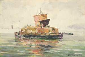 Barche da carico veneziane, n.d.