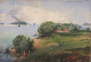 Vista sul Potomac da William Henry Holmes