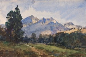 Colline pedemontane del Wyoming da William Henry Holmes