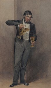 Maggiordomo, c.1827 da William Henry Hunt
