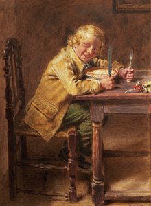 Torta di Natale da William Henry Hunt