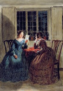 Scena alla luce delle candele da William Henry Hunt