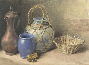 Natura morta con vaso di zenzero, c.1825