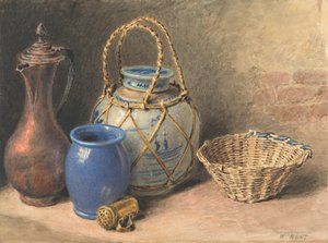 Natura morta con vaso di zenzero