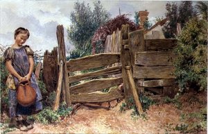 La brocca rotta da William Henry Hunt