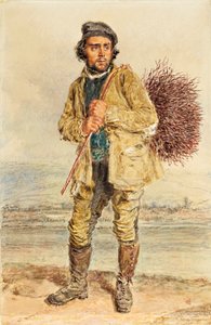 Il Raccoglitore di Scope, c.1830 da William Henry Hunt