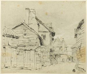 Water Lane, Watford da William Henry Hunt