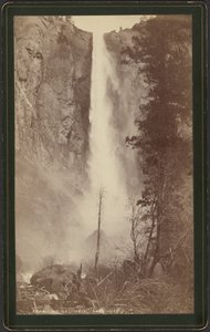 Velo della sposa, Yosemite da William Henry Jackson