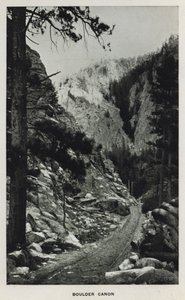 Canyon del Colorado: Boulder Canon