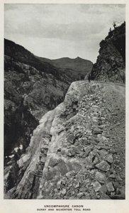 Canyon del Colorado: Uncompahgre Canon, Strada a pedaggio di Ouray e Silverton