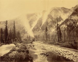 Canyon di Chalk Creek da William Henry Jackson