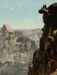Glacier Point e South Dome, Yosemite Valley, California, pubblicato nel 1898 (foto) da William Henry Jackson