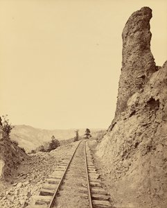 Gola del Tolteco dal Portale da William Henry Jackson