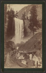 Cascate Vernal. Yosemite. da William Henry Jackson