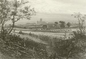 Cattedrale di Canterbury, da Harbledown da William Henry James Boot