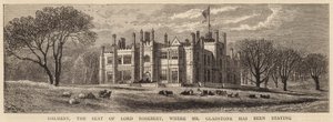 Dalmeny, la residenza di Lord Rosebery, dove è stato ospite Mr Gladstone