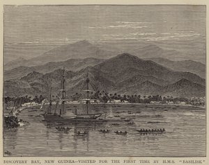 Discovery Bay, Nuova Guinea, visitata per la prima volta dalla HMS Basilisk da William Henry James Boot