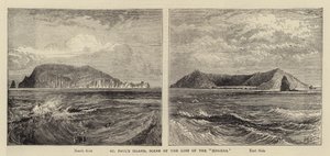 Isola di San Paolo, scena della perdita della Megaera