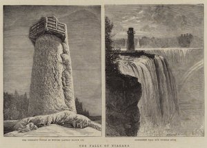 Le Cascate del Niagara da William Henry James Boot