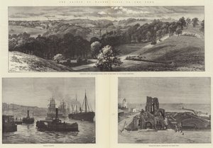 La visita del Principe di Galles al Tyne