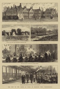 La Visita del Principe di Galles a Bradgate Park, Leicestershire