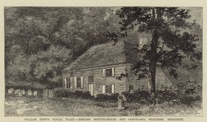 Luogo di sepoltura di William Penn, casa di riunione e cimitero di Jordans, Ruscombe, Berkshire