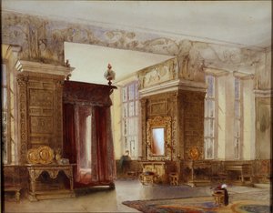 La Sala delle Presenze a Hardwick da William Henry Lake Price