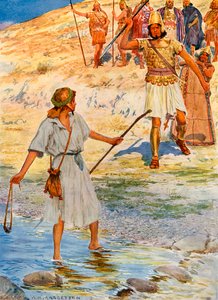 Davide e Golia da William Henry Margetson