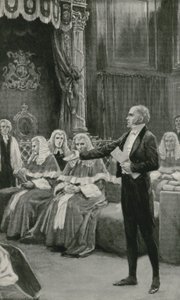 Il conte Grey fa appello alla Corte dei Vescovi per approvare il Reform Bill da William Henry Margetson