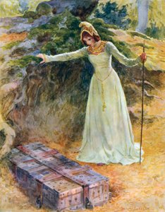La principessa arrivò al forziere di ferro