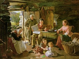 Interno di un cottage