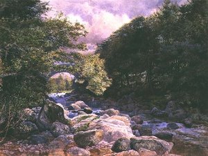 Il fiume Deveron da William Henry Millais