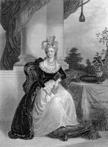 Maria Antonietta, Regina di Francia e Navarra, c1840-1860 da William Henry Mote