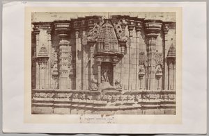 Kirwuttee, un tempio, India da William Henry Pigou