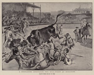 Uno spettacolo degradante, la corrida a Boulogne da William Henry Pike
