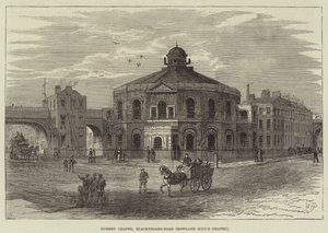 Surrey Chapel, Blackfriars-Road, Cappella di Rowland Hill da William Henry Pike