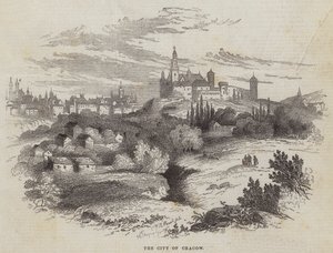 La città di Cracovia da William Henry Pike