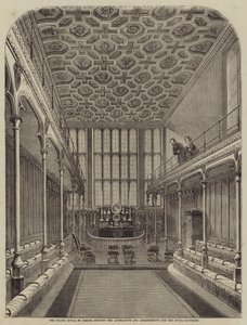 La Cappella Reale, St James, mostrando le Modifiche e gli Allestimenti per il Matrimonio Reale da William Henry Prior