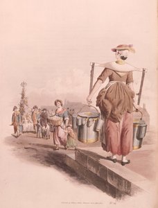 Lattaia, 1808 da William Henry Pyne