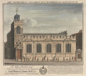 Prospetto Sud-Ovest della Chiesa di St. Katherine Cree