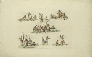 Scene di campo da William Henry after Pyne