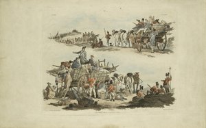 Scene di campo da William Henry after Pyne