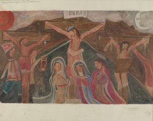 Stazione della Croce n. 12: Gesù Muore sulla Croce, c. 1936 da William Herbert