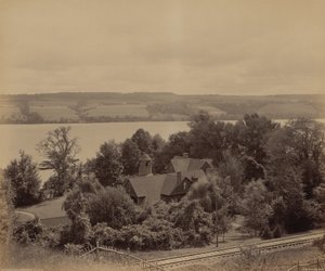 Lago Owasco, Casowasco, c. 1895 (foto) da William Herman Rau