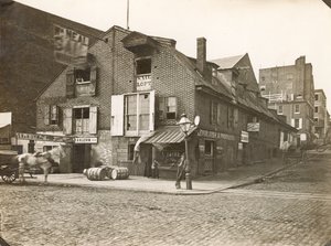 Molo di Race Street, Delaware Avenue a Race Street, 1867 da William Herman Rau