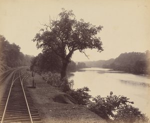 Il Lehigh, a Turkey Run, c. 1895 (foto) da William Herman Rau