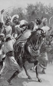 Predoni Mahratta in una Spedizione di Saccheggio da William Heysham (after) Overend