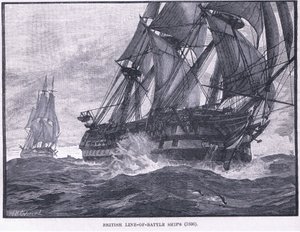 Linea di battaglia delle navi britanniche, 1836