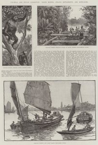 Esposizione coloniale e indiana, Borneo del Nord, Colonie dello Stretto e Hong-Kong